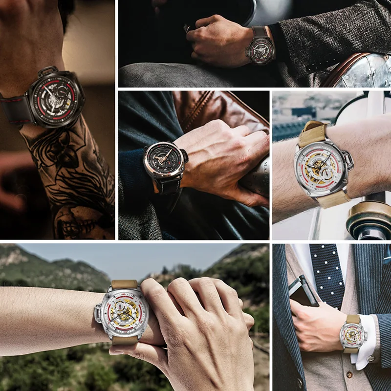 STARKING Watch Men 2019 50M Waterproof xfcs Original Man Skeleton Automatic Mechanical Watch Army Style Rectangle Wristwatches
STARKING Watch Men 2019 50M Waterproof xfcs Original Man Skeleton Automatic Mechanical Watch Army Style Rectangle Wristwatches