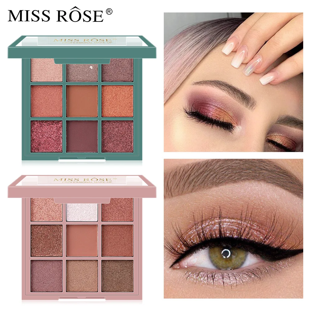 Mode eyeshadow palette 9 Kleuren Matte Oogschaduw palette Glitter oogschaduw Make-Up Naakt Make set Cosmetica Fast delivery
Mode eyeshadow palette 9 Kleuren Matte Oogschaduw palette Glitter oogschaduw Make-Up Naakt Make set Cosmetica Fast delivery