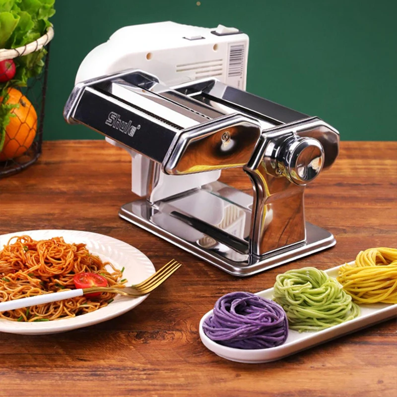 Household Noodle Machine 220v Electric Manual Dual-Use Automatic Noodle Pressing Machine Dumpling Wrapper Machine
Household Noodle Machine 220v Electric Manual Dual-Use Automatic Noodle Pressing Machine Dumpling Wrapper Machine