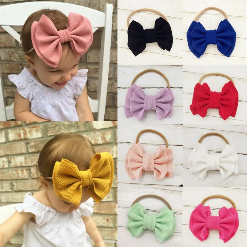 Cute Toddler Kids Baby Girls Big Bow Hairband Elastic Headband Solid Hair Accessories Princess Bow Headdress
Cute Toddler Kids Baby Girls Big Bow Hairband Elastic Headband Solid Hair Accessories Princess Bow Headdress