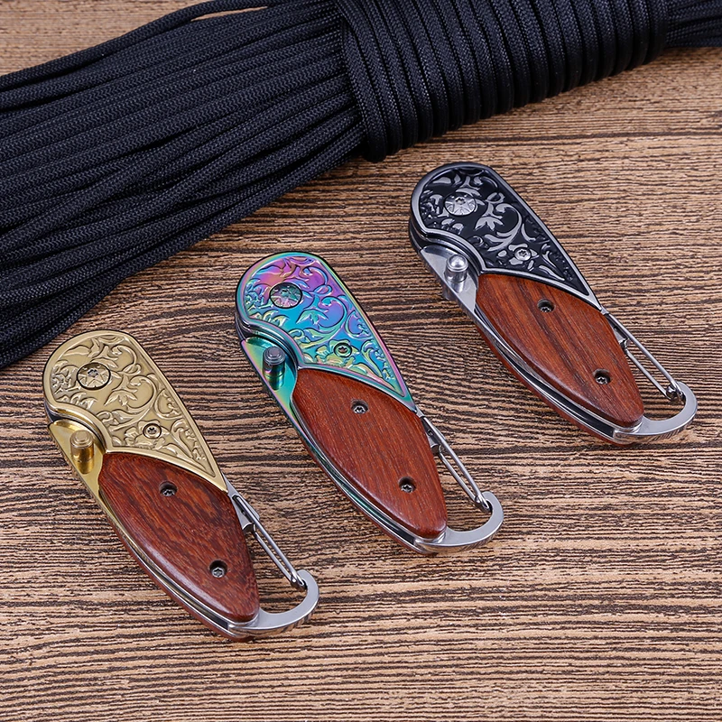 5.31'' Folding Pocket Knife Outdoor Survival Tactical Knife Wood Handle Camping Hiking Hunting Knives for Self-defense EDC Tools
5.31'' Folding Pocket Knife Outdoor Survival Tactical Knife Wood Handle Camping Hiking Hunting Knives for Self-defense EDC Tools