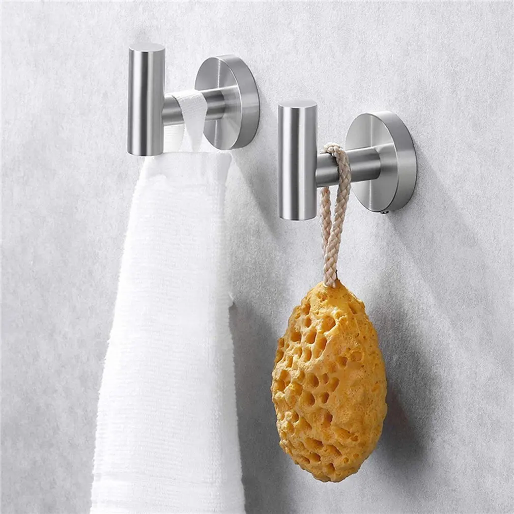 2pcs Screw-mounting Hook Bathroom Towel 304 Stainless Steel Hook Wall Mount Hook Shower Kitchen Wall Hanging Hooks
2pcs Screw-mounting Hook Bathroom Towel 304 Stainless Steel Hook Wall Mount Hook Shower Kitchen Wall Hanging Hooks
