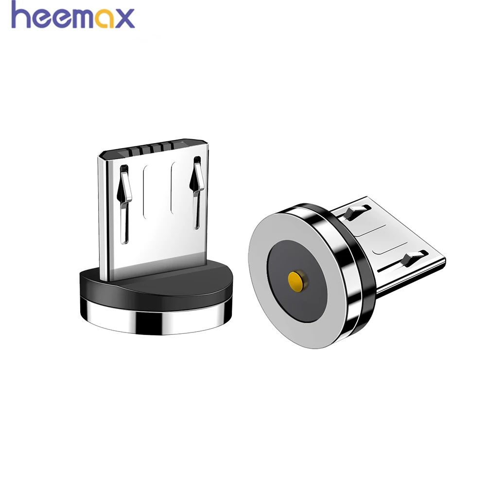 HEEMAX Magnetic Cable Tips Magnetic Charger Adapter Magnet connector for Micro USB Mobile Phone Cable Plug
HEEMAX Magnetic Cable Tips Magnetic Charger Adapter Magnet connector for Micro USB Mobile Phone Cable Plug