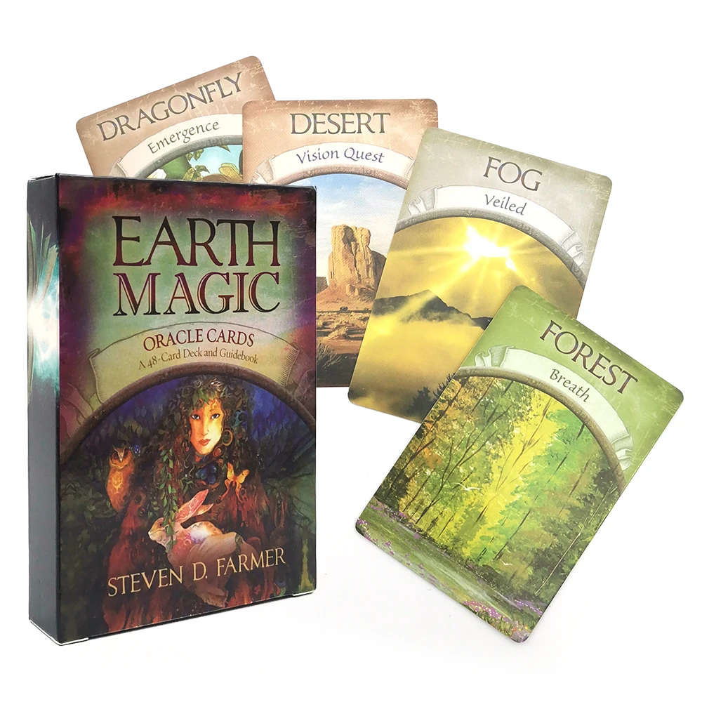 Earth Vision Shining Nature Tarot Cards Deck Divination Guidebook Card Fate Table Game For Party Holiday Gift Board Games
Earth Vision Shining Nature Tarot Cards Deck Divination Guidebook Card Fate Table Game For Party Holiday Gift Board Games