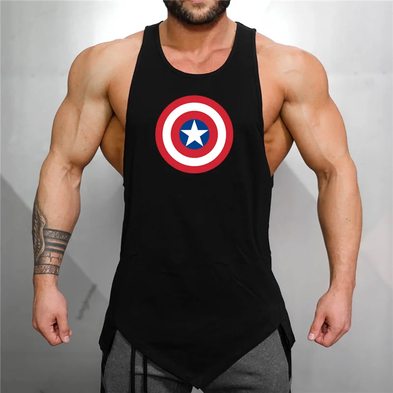 Brand Tank Top Men Gyms Bodybuilding Singlet Sleeveless Men's Tops Stringer Shirt Fitness Clothing Cotton Breathable Muscle Vest
Brand Tank Top Men Gyms Bodybuilding Singlet Sleeveless Men's Tops Stringer Shirt Fitness Clothing Cotton Breathable Muscle Vest