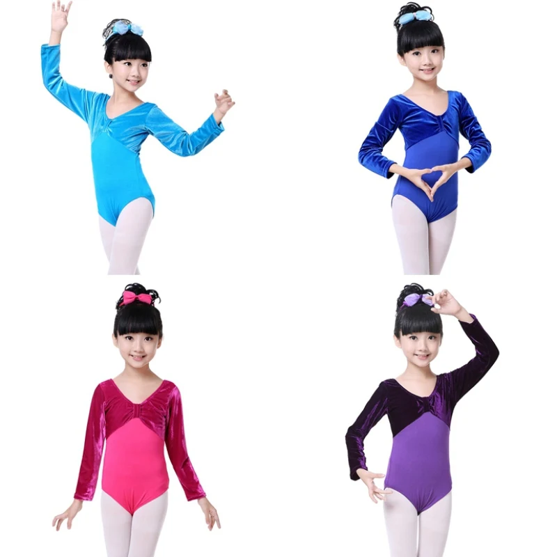 Dance Bodysuit Children's Ballet Costumes Kids Long Sleeve Patchwork Gymnastics Leotard For Girls Dancewear
Dance Bodysuit Children's Ballet Costumes Kids Long Sleeve Patchwork Gymnastics Leotard For Girls Dancewear