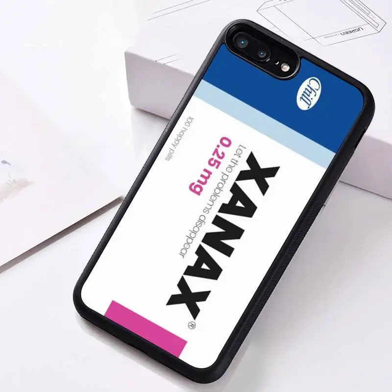 XANAX Phone Case For iphone 12 mini 11 Pro Xs Max X Xr 6 6s 7 8 Plus SE2020 High Quality PC TPU Silicone Cover
XANAX Phone Case For iphone 12 mini 11 Pro Xs Max X Xr 6 6s 7 8 Plus SE2020 High Quality PC TPU Silicone Cover