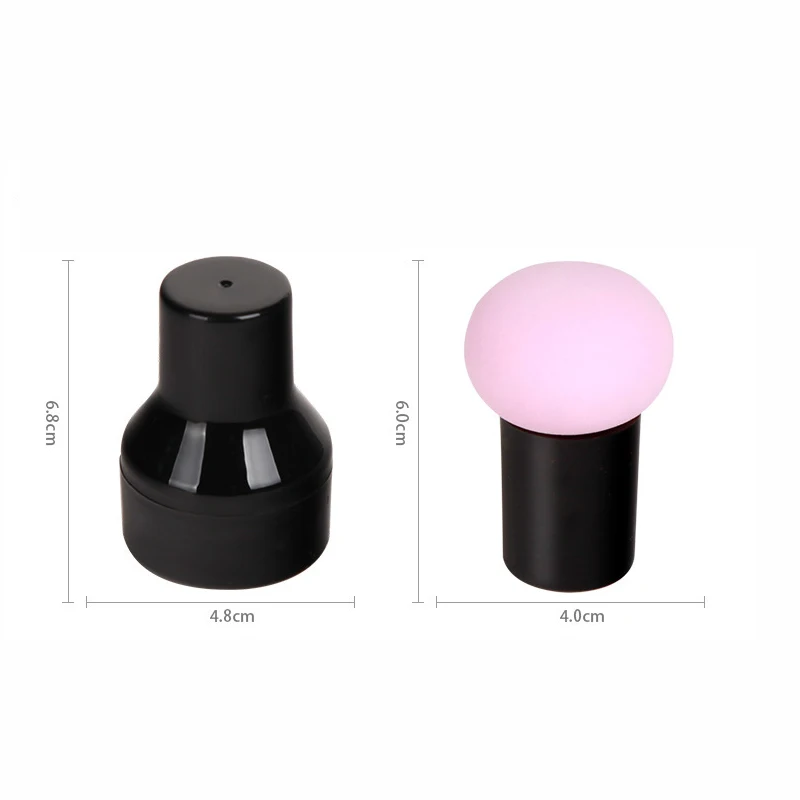 Puff wet and dry use round head small mushroom head powder puff beauty tools
Puff wet and dry use round head small mushroom head powder puff beauty tools