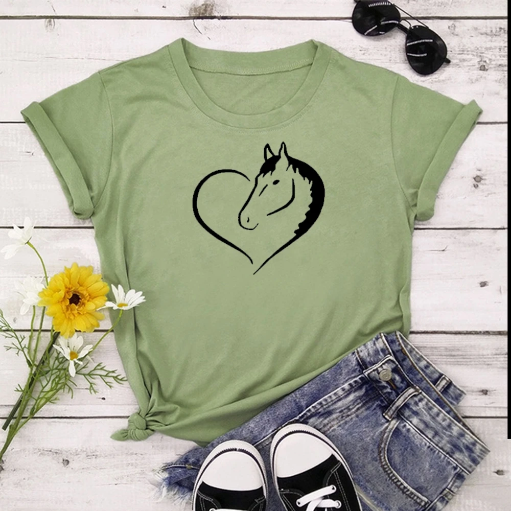 Horse Shape Heart Print Yellow T Shirt Women Short Sleeve O Neck Women Tshirt Ladies Summer Fashion Tee Shirt Tops Clothes 9ALX
Horse Shape Heart Print Yellow T Shirt Women Short Sleeve O Neck Women Tshirt Ladies Summer Fashion Tee Shirt Tops Clothes 9ALX