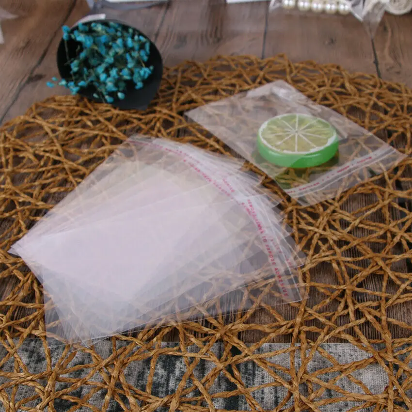 100pcs Plastic Thick Clear Transparent OPP Self Adhesive Seal Bag Resealable Poly Bags Bakery Cookie Cards Gift Free shipping
100pcs Plastic Thick Clear Transparent OPP Self Adhesive Seal Bag Resealable Poly Bags Bakery Cookie Cards Gift Free shipping