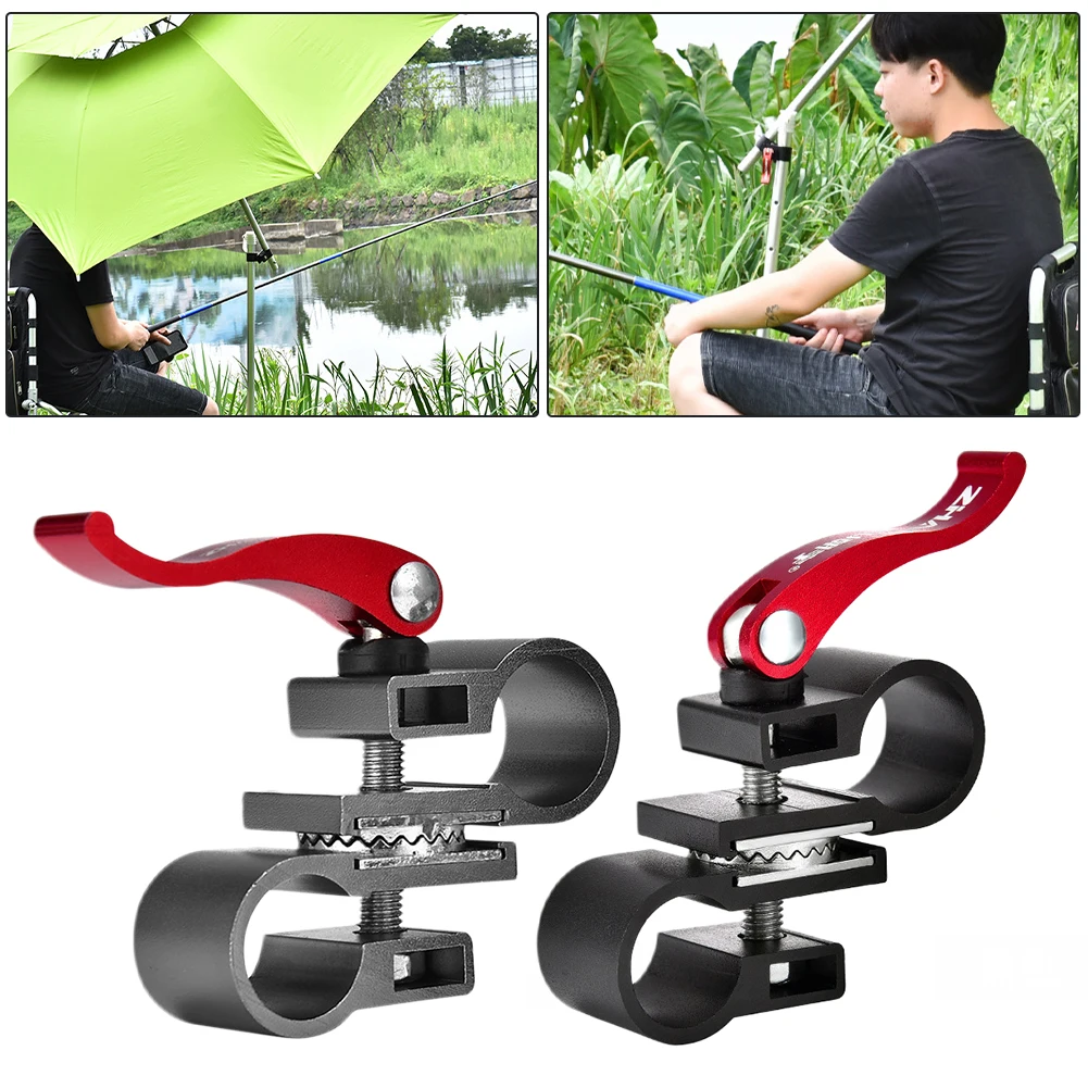 Holder Fixed Clip Brackets Mount Accessories Outdoors Easy Install Aluminum Alloy Universal Clamp Fishing Chair Umbrella Stand
Holder Fixed Clip Brackets Mount Accessories Outdoors Easy Install Aluminum Alloy Universal Clamp Fishing Chair Umbrella Stand