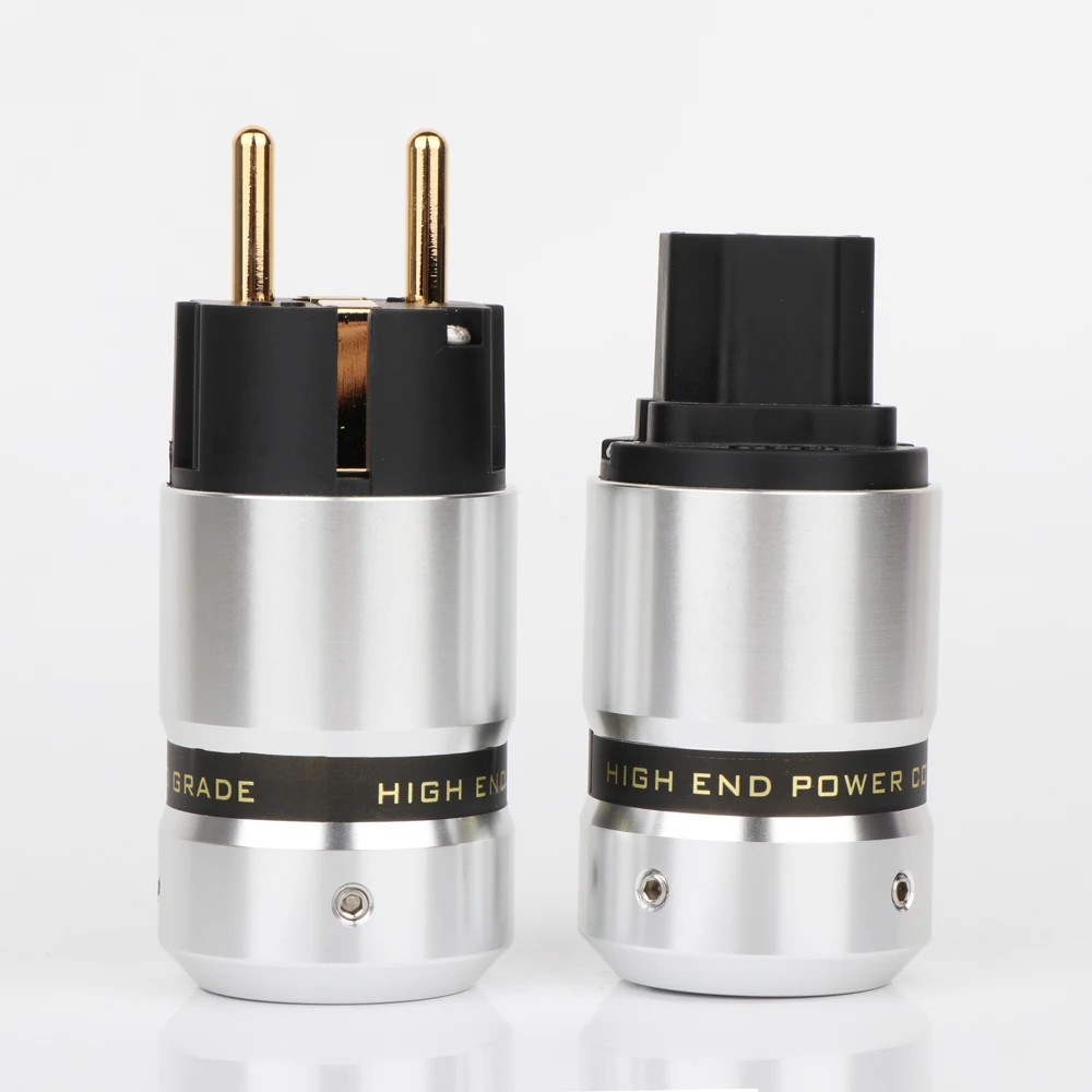 Preffair P081 Hi-End позолоченный штекер питания Schuko IEC разъем для DIY сетевой кабель питания 
Preffair P081 Hi-End позолоченный штекер питания Schuko IEC разъем для DIY сетевой кабель питания