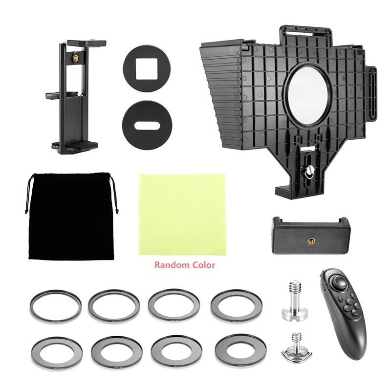 Teleprompter Phone and DSLR Recording Portable Inscriber Mobile Teleprompter with Remote Control for Phone Tablet
Teleprompter Phone and DSLR Recording Portable Inscriber Mobile Teleprompter with Remote Control for Phone Tablet