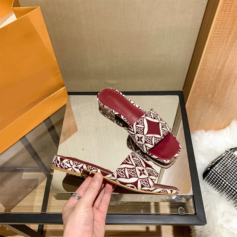 2021 Summer Women's Slippers Designer Slippers Luxury Brand High Heels Leather Square Toe Thick Heel Single Shoes Slippers Mujer
2021 Summer Women's Slippers Designer Slippers Luxury Brand High Heels Leather Square Toe Thick Heel Single Shoes Slippers Mujer