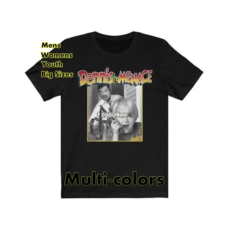 Мужская футболка в стиле ретро с принтом Денниса из фильма 
Мужская футболка в стиле ретро с принтом Денниса из фильма