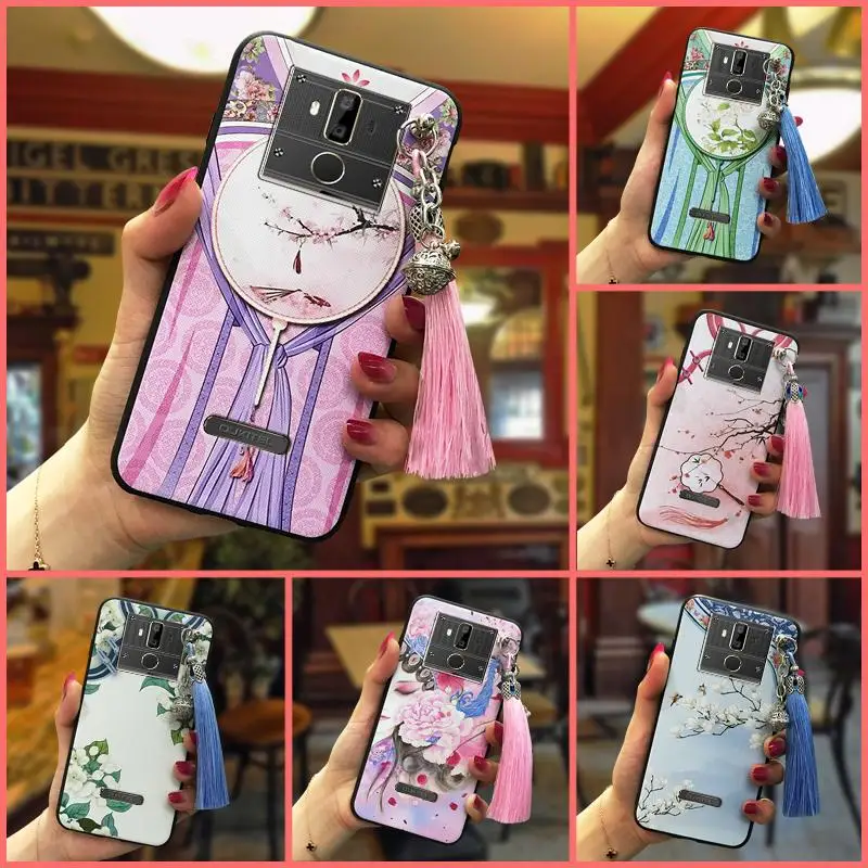 Чехол в китайском стиле чехол для телефона Oukitel K7/K7 Pro защита от пыли женщин задняя