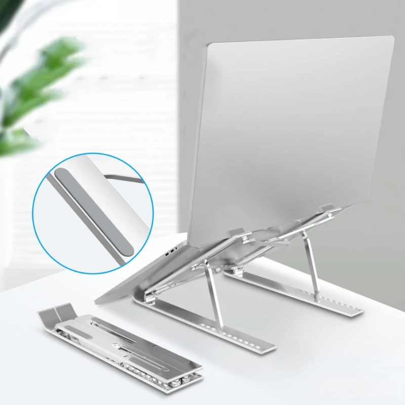 Protable Foldable Laptop Stand Adjustable Notebook Holder Support for Computer Tablet Riser
Protable Foldable Laptop Stand Adjustable Notebook Holder Support for Computer Tablet Riser