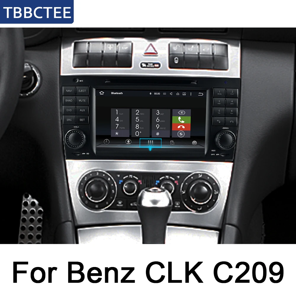 Для Mercedes Benz CLK Class C209 A209 2000 ~ 2010 NTG HD экран Android мультимедийный плеер GPS навигация