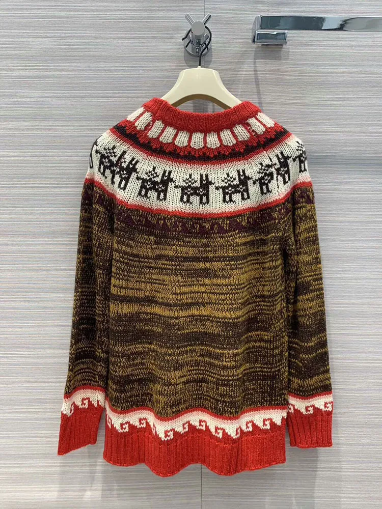 2020 Early Spring Women's New Fashionable Girly Style Fawn Jacquard Print Christmas Sweater Free Shipping Worldwide
2020 Early Spring Women's New Fashionable Girly Style Fawn Jacquard Print Christmas Sweater Free Shipping Worldwide