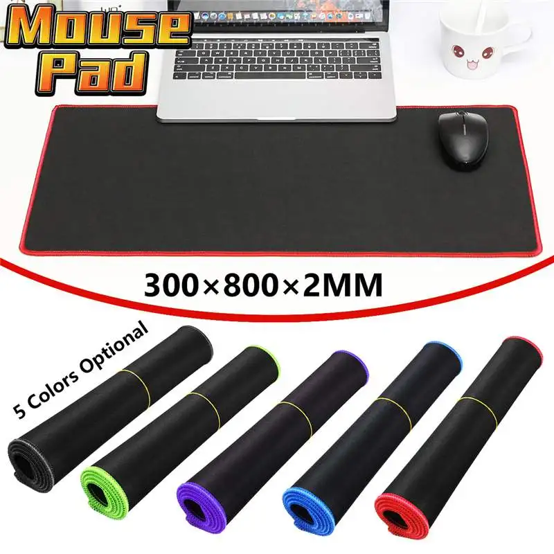300*800*2 MM Extra Large Gaming Mouse Pad Natural Rubber No-Slip PC Laptop Computer Mousepad Desk Keyboard Mat Mice Pad
300*800*2 MM Extra Large Gaming Mouse Pad Natural Rubber No-Slip PC Laptop Computer Mousepad Desk Keyboard Mat Mice Pad