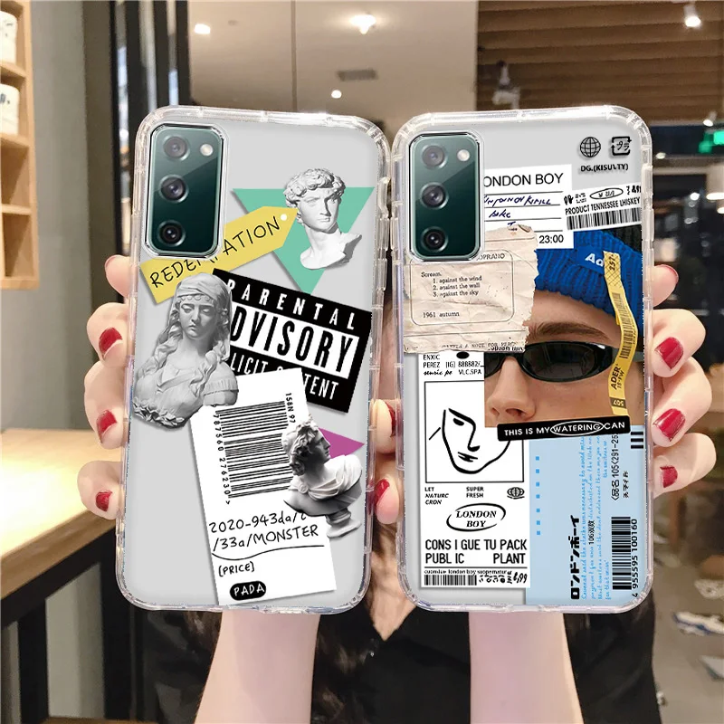 Ins Case For Samsung S20 FE Case Silicone Art Fundas On S21 S20 FE Ultra Plus S10 Plus Note 20 Ultra Plus M51 M31 M11 Back Cover
Ins Case For Samsung S20 FE Case Silicone Art Fundas On S21 S20 FE Ultra Plus S10 Plus Note 20 Ultra Plus M51 M31 M11 Back Cover