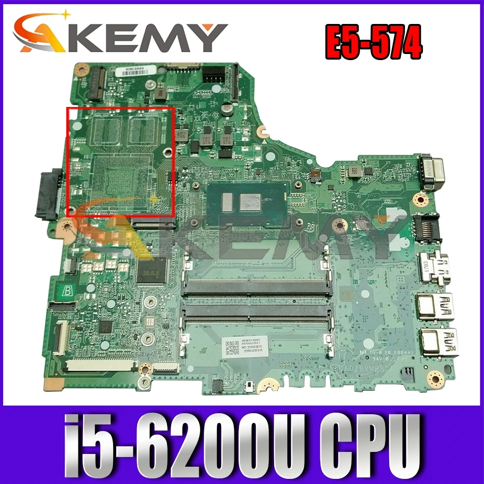 Для ACER Aspire E5-574 i5-6200U материнская плата для ноутбука DA0Z8VMB8E0 SR2EY DDR4 материнская плата для ноутбука
Для ACER Aspire E5-574 i5-6200U материнская плата для ноутбука DA0Z8VMB8E0 SR2EY DDR4 материнская плата для ноутбука