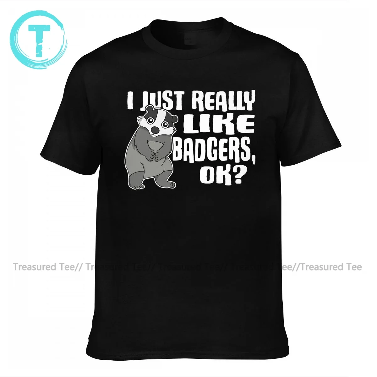 Badger Tshirt Fun 100 Cotton Short Sleeves T Shirt Graphic Basic Tee Shirt Man Plus size
Badger Tshirt Fun 100 Cotton Short Sleeves T Shirt Graphic Basic Tee Shirt Man Plus size