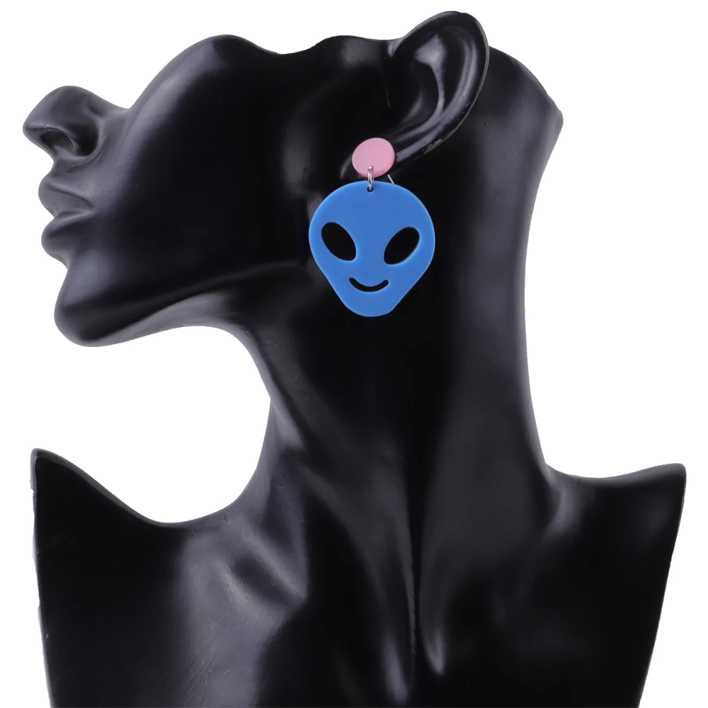 New Funny Alien UFO Acrylic Earrings for Women Girls Creative Geometric Drop Dangle Earrings Brincos Fashion Party Jewelry Gifts
New Funny Alien UFO Acrylic Earrings for Women Girls Creative Geometric Drop Dangle Earrings Brincos Fashion Party Jewelry Gifts