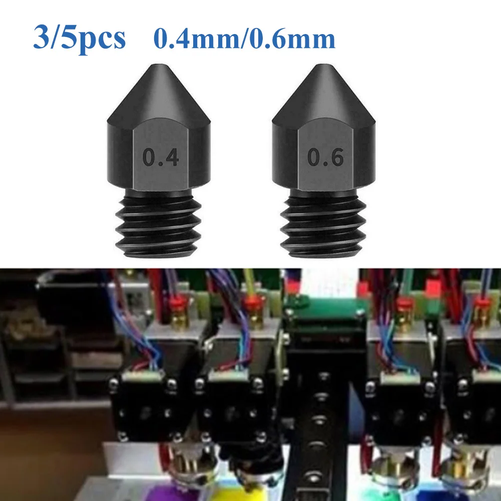 For Creality CR-10 Nozzles For Ender 3 3/5pcs Hardened steel 1.75mm Tool Nozzle Head Extruder
For Creality CR-10 Nozzles For Ender 3 3/5pcs Hardened steel 1.75mm Tool Nozzle Head Extruder