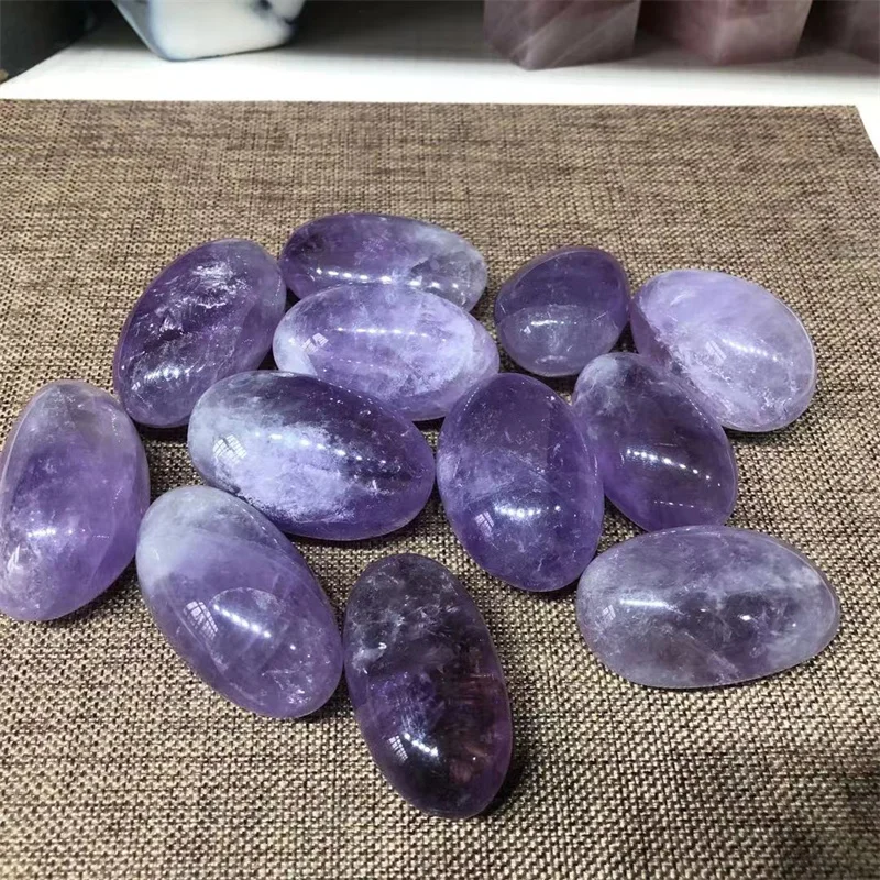 Natural Gemstones Amethyst Palm Stones Quartz Crystal Massage Healing Decoration
Natural Gemstones Amethyst Palm Stones Quartz Crystal Massage Healing Decoration