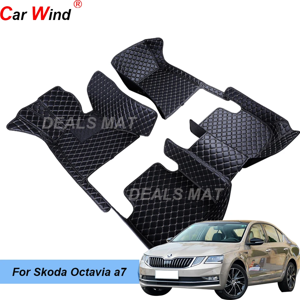 100% кожаные автомобильные коврики с карманами, напольные коврики для Skoda Octavia a7 2013 2014 2015 2016 2017, аксессуары
100% кожаные автомобильные коврики с карманами, напольные коврики для Skoda Octavia a7 2013 2014 2015 2016 2017, аксессуары