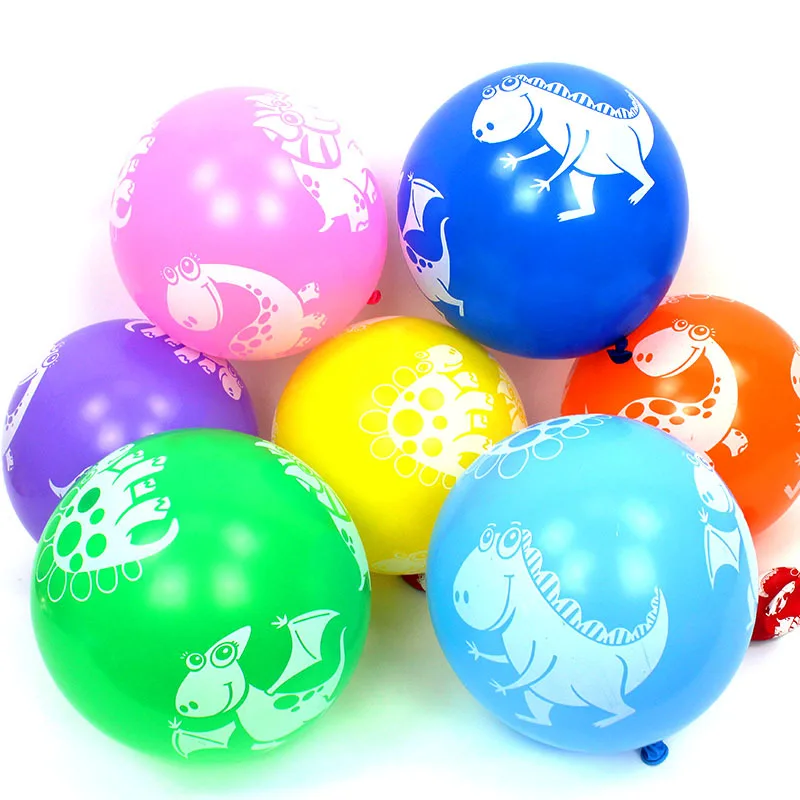 10 Pack Party Decoration Cartoon Printing Dinosaur Balloon Children's Toy Birthday Party Decoration Balloon Wholesale
10 Pack Party Decoration Cartoon Printing Dinosaur Balloon Children's Toy Birthday Party Decoration Balloon Wholesale