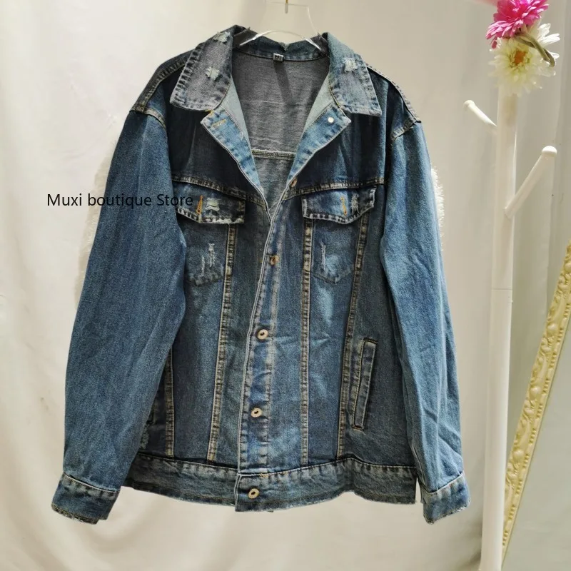 Denim Jacket Women's Denim national style top with floral embroidery sequins long sleeve Denim Jacket Women's Jean Jacket Women
Denim Jacket Women's Denim national style top with floral embroidery sequins long sleeve Denim Jacket Women's Jean Jacket Women