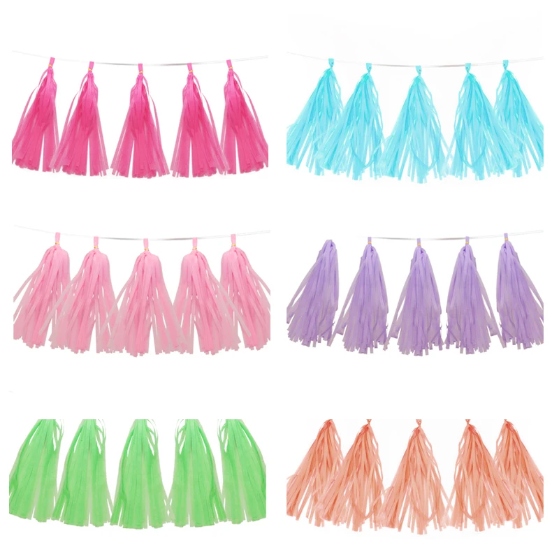 5pcs/lot 35cm Mixed DIY Tissue Paper Tassel Garland for Wedding Kids Birthday Party Decoration Baby Shower Favors Supplies
5pcs/lot 35cm Mixed DIY Tissue Paper Tassel Garland for Wedding Kids Birthday Party Decoration Baby Shower Favors Supplies