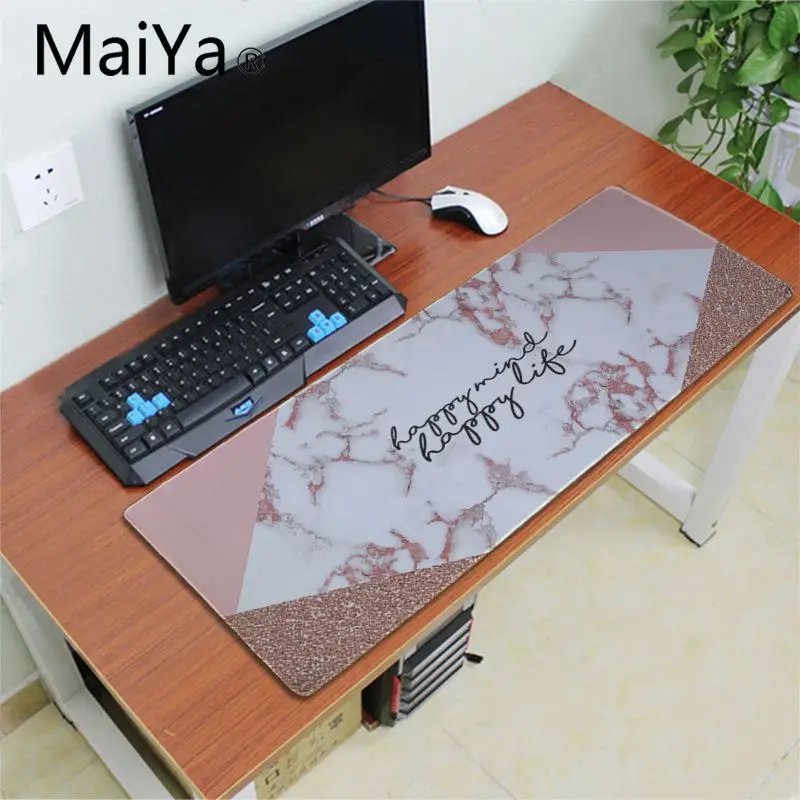MaiYa Rose Gold Marble gamer play mats Mousepad Speed/Control Version Large Gaming Mouse Pad anime mousepad
MaiYa Rose Gold Marble gamer play mats Mousepad Speed/Control Version Large Gaming Mouse Pad anime mousepad