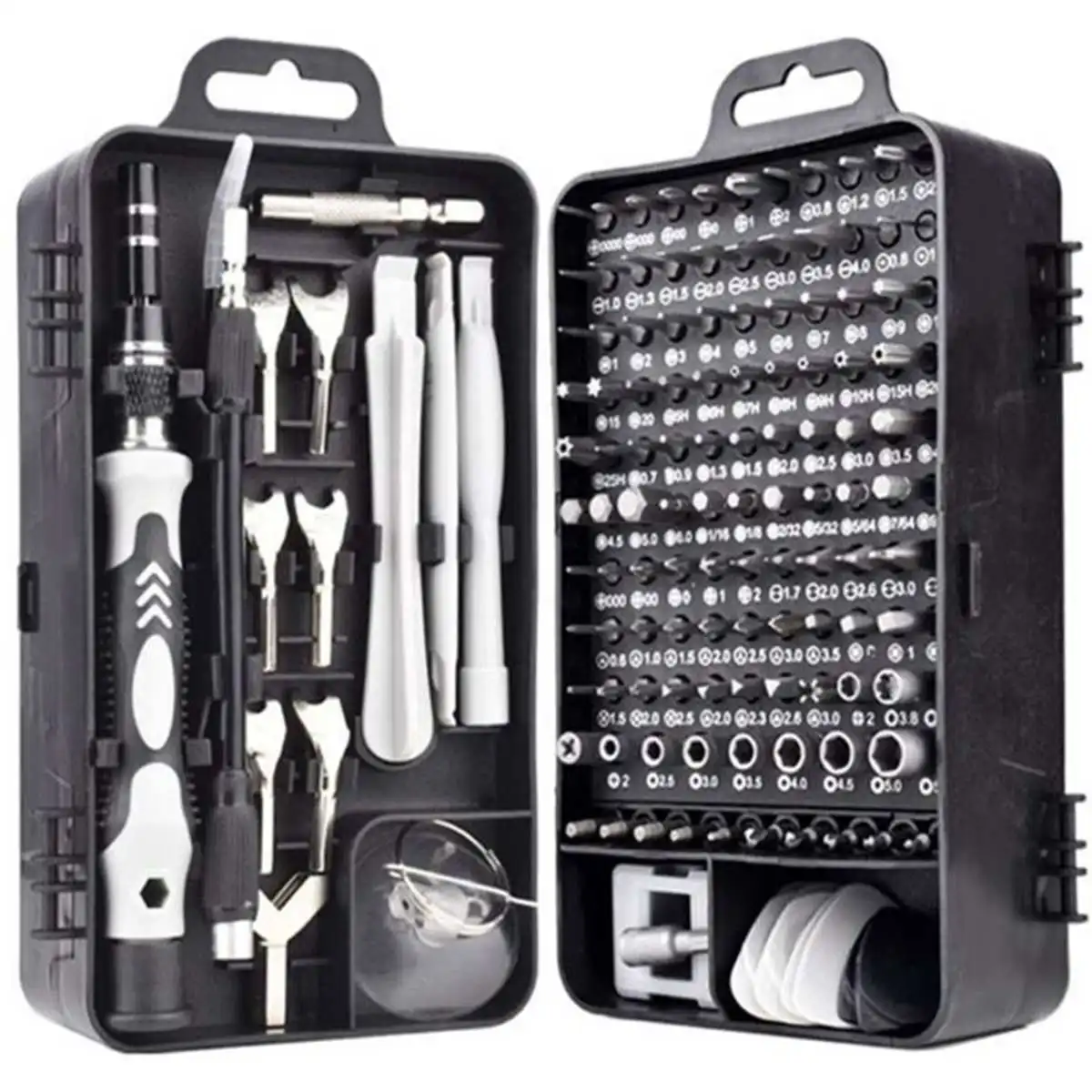 138 In 1 Screwdriver Set Torx Hex S2 Screwdriver Bits Tap Screw Driver Pocket Wrench Repair Phone Laptop Hand Tools Kit
138 In 1 Screwdriver Set Torx Hex S2 Screwdriver Bits Tap Screw Driver Pocket Wrench Repair Phone Laptop Hand Tools Kit