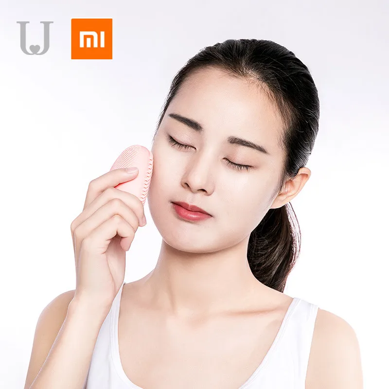 Щетка для чистки лица Xiaomi mijia sonic Мини электрическая Массажная стиральная машина