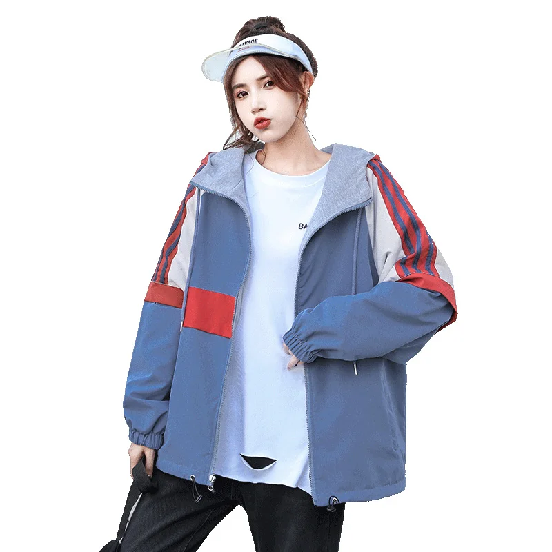 2020 New Jackets Women Plaid Hooded Autumn Outwear Coats Casual Ins Loose Streetwear Bomber Jacket Plus Size Tops
2020 New Jackets Women Plaid Hooded Autumn Outwear Coats Casual Ins Loose Streetwear Bomber Jacket Plus Size Tops