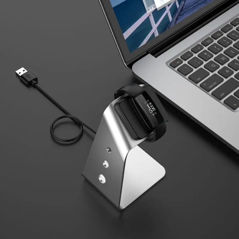 Charger Base for Inspire 2 / Ace3 Charging Base With 4.5 Feet USB Cable Aluminum Replaceable Base For Inspire 2 Smartwatch 
Charger Base for Inspire 2 / Ace3 Charging Base With 4.5 Feet USB Cable Aluminum Replaceable Base For Inspire 2 Smartwatch