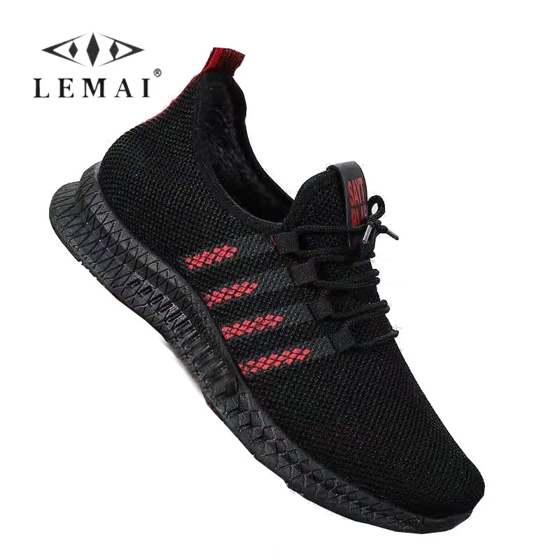 Mesh Breathable Men's Sneakers Autumn Casual Outside Rubber Sports Shoes Running Walking Tennis Flat Black Sports Sneakers 2021
Mesh Breathable Men's Sneakers Autumn Casual Outside Rubber Sports Shoes Running Walking Tennis Flat Black Sports Sneakers 2021
