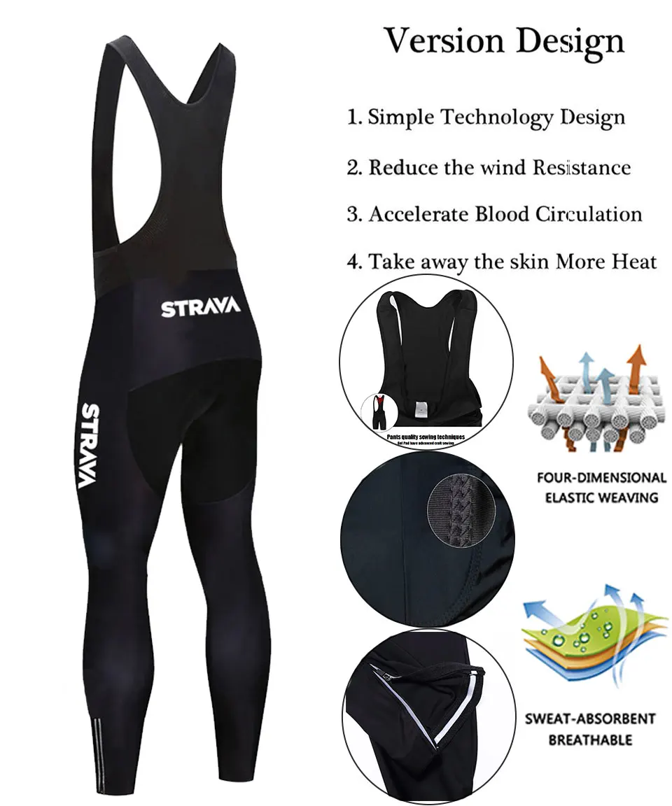 STRAVA Cycling Jerseys Ropa Maillot Ciclismo long sleeve autumn and winter Cycling Jersey clothing Breathable Bib Pants set
STRAVA Cycling Jerseys Ropa Maillot Ciclismo long sleeve autumn and winter Cycling Jersey clothing Breathable Bib Pants set