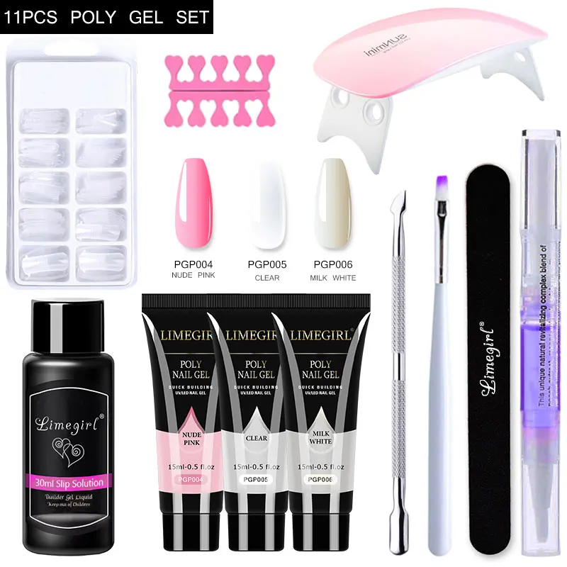 15ml Acrylic Gel Kit Clear Colors French Nail Building Nail Gel Fingertips Quick Building Crystal UV Nail Gel Gel Polish Art Set
15ml Acrylic Gel Kit Clear Colors French Nail Building Nail Gel Fingertips Quick Building Crystal UV Nail Gel Gel Polish Art Set