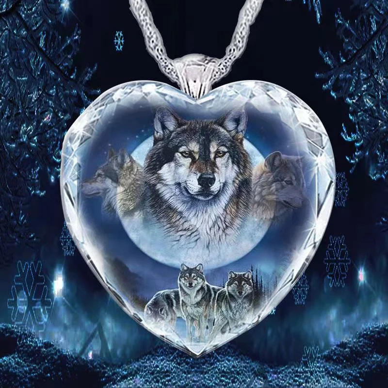 Creative and Exquisite Natural Crystal Glass Glittering Women Necklace Gray Wolf Pendant Fashionable Party Jewelry Wholesale
Creative and Exquisite Natural Crystal Glass Glittering Women Necklace Gray Wolf Pendant Fashionable Party Jewelry Wholesale