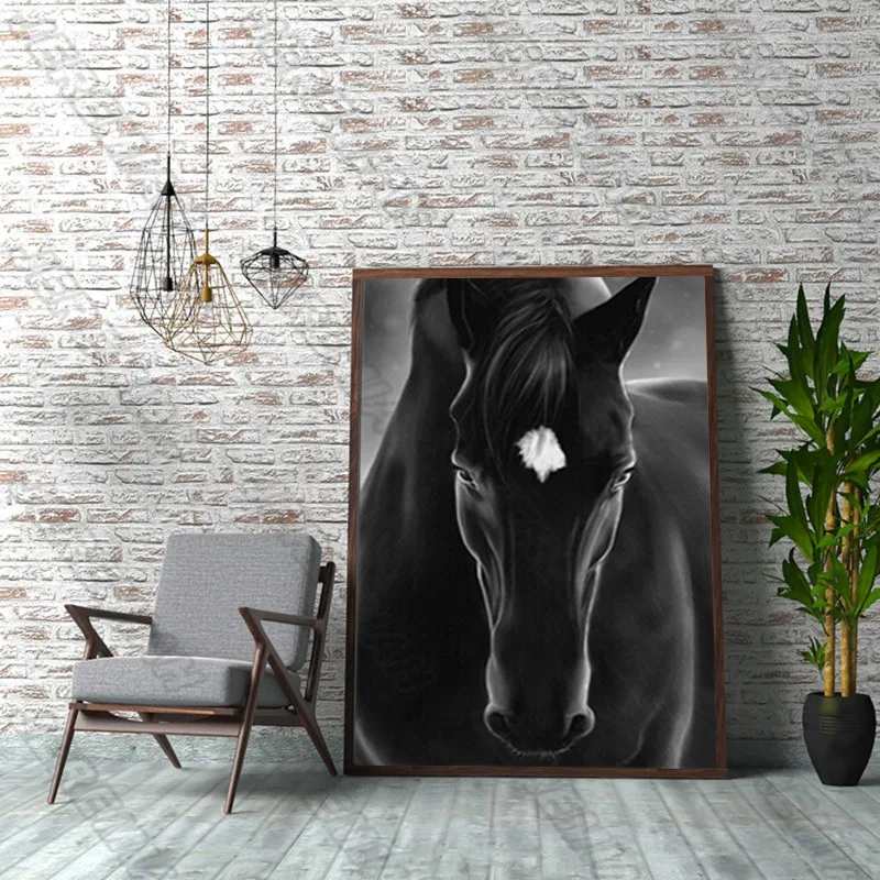 Black Horse and White Horse Poster and Canvas Waterproof Ink Painting Print Art Picture Modern Living Room Wall Stickers
Black Horse and White Horse Poster and Canvas Waterproof Ink Painting Print Art Picture Modern Living Room Wall Stickers