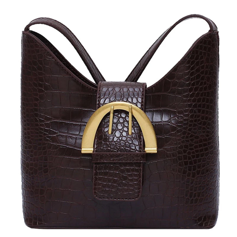 Vintage PU Leather Bucket Bags For Women 2020 New Small Solid Color Crossbody Bag Female Shoulder Messenger Bag Handbags
Vintage PU Leather Bucket Bags For Women 2020 New Small Solid Color Crossbody Bag Female Shoulder Messenger Bag Handbags