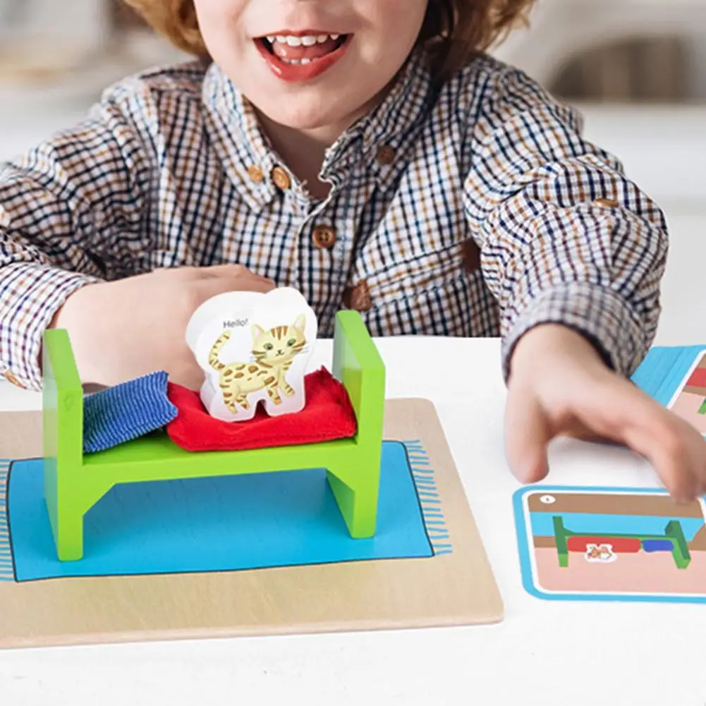 1 Set Educational Toy Classic Logical Thinking Training Wooden Toy Memory Training Desktop Toy Kit for Birthday Gift
1 Set Educational Toy Classic Logical Thinking Training Wooden Toy Memory Training Desktop Toy Kit for Birthday Gift