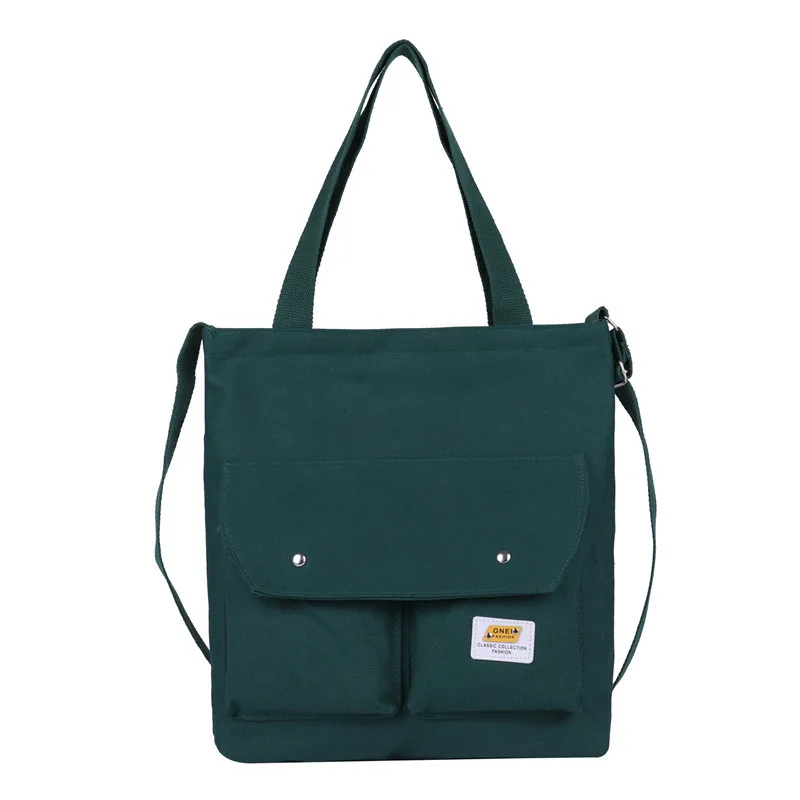 Women's Fashion College Casual Canvas Shoulder Bag Students Large-capacity Shopping Tote Stiletto Messenger Crossbody Bag
Women's Fashion College Casual Canvas Shoulder Bag Students Large-capacity Shopping Tote Stiletto Messenger Crossbody Bag