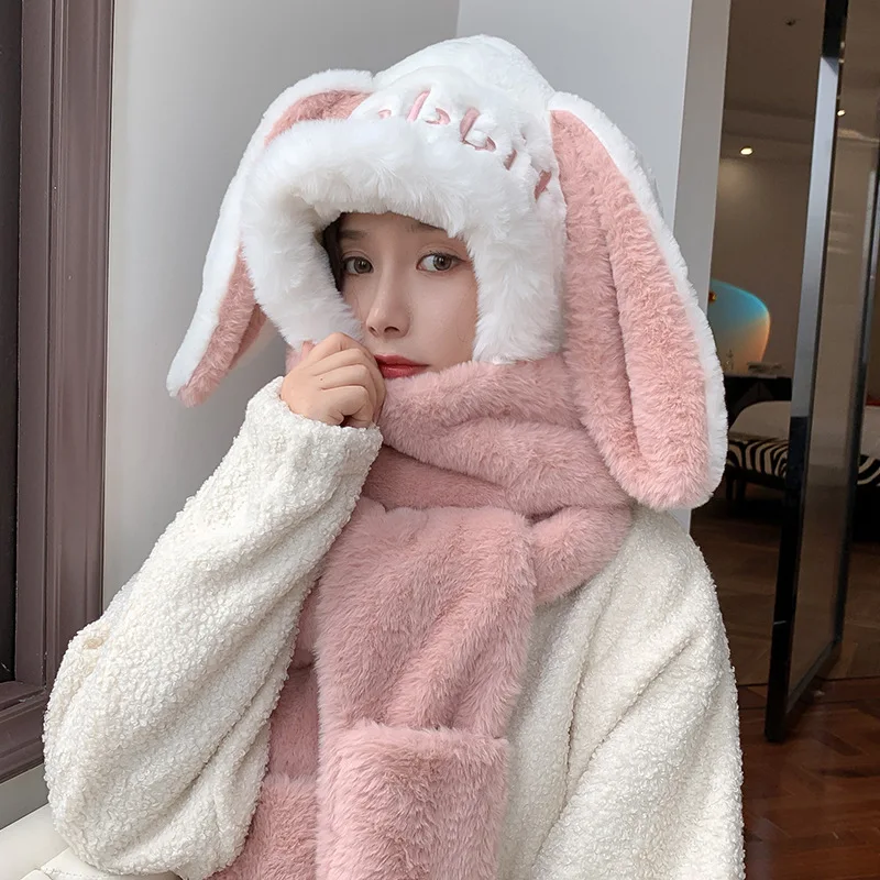 2022 Ms Thickening Hat Season Lovely Fur Scarf One Ear Protection To Keep Warm In Winter Gloves three-piece Suit Luxury Cashmere
2022 Ms Thickening Hat Season Lovely Fur Scarf One Ear Protection To Keep Warm In Winter Gloves three-piece Suit Luxury Cashmere