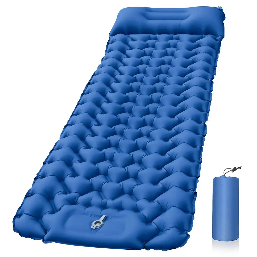 Inflatable Mattress Single Camping Mat Air Mattress Ultralight Hiking Sleeping Pad Folding Bed Travel Sleeping Mat
Inflatable Mattress Single Camping Mat Air Mattress Ultralight Hiking Sleeping Pad Folding Bed Travel Sleeping Mat