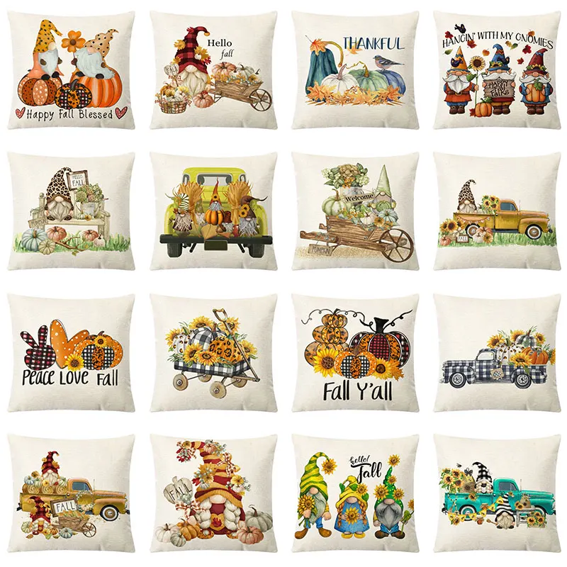Cute Dwarf Halloween Linen Cushion Cover Sunflower Pattern Throw Pillowcase for Home Living Room Sofa Decor 45*45 Funda Cojines
Cute Dwarf Halloween Linen Cushion Cover Sunflower Pattern Throw Pillowcase for Home Living Room Sofa Decor 45*45 Funda Cojines